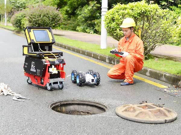 九所镇管道机器人检测