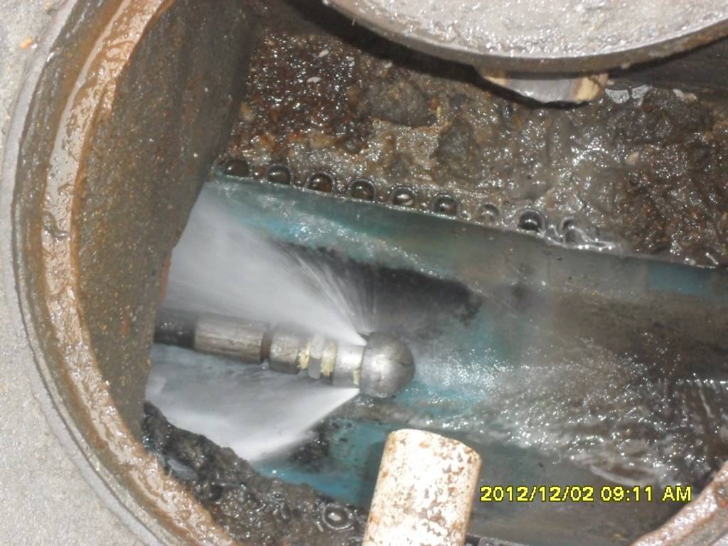 九所镇污水管道高压清洗
